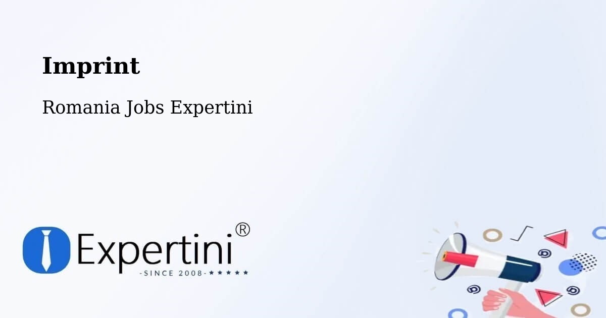 Imprint – Iod - Romania Jobs Expertini