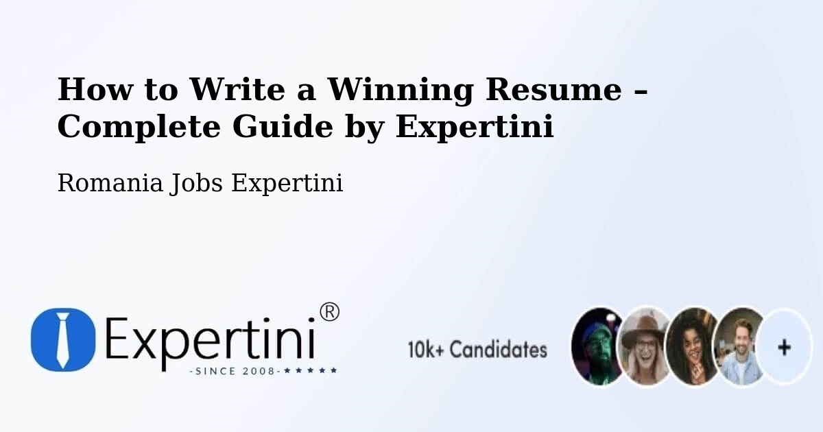 Resume Writing Guide for Job Seekers – Iod - Iod, Romania Jobs Expertini